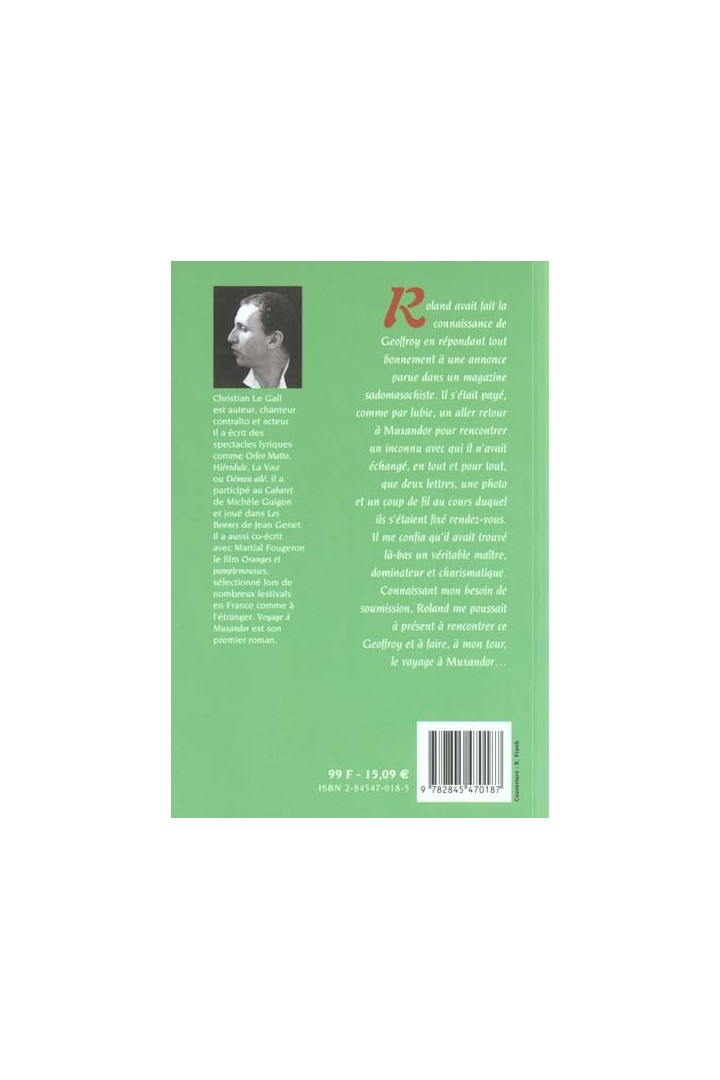 Voyage a muxandor - roman