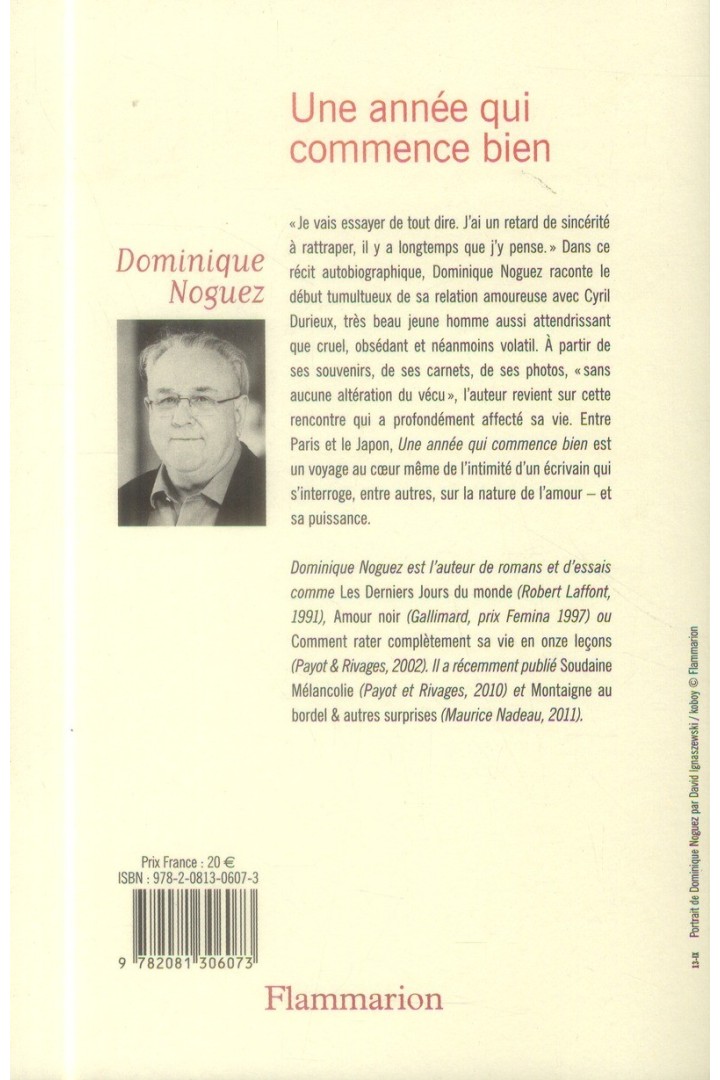 Une année qui commence bien