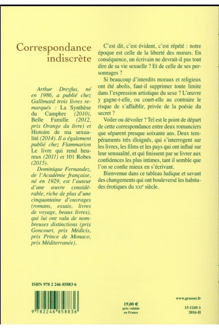 Correspondance indiscrète