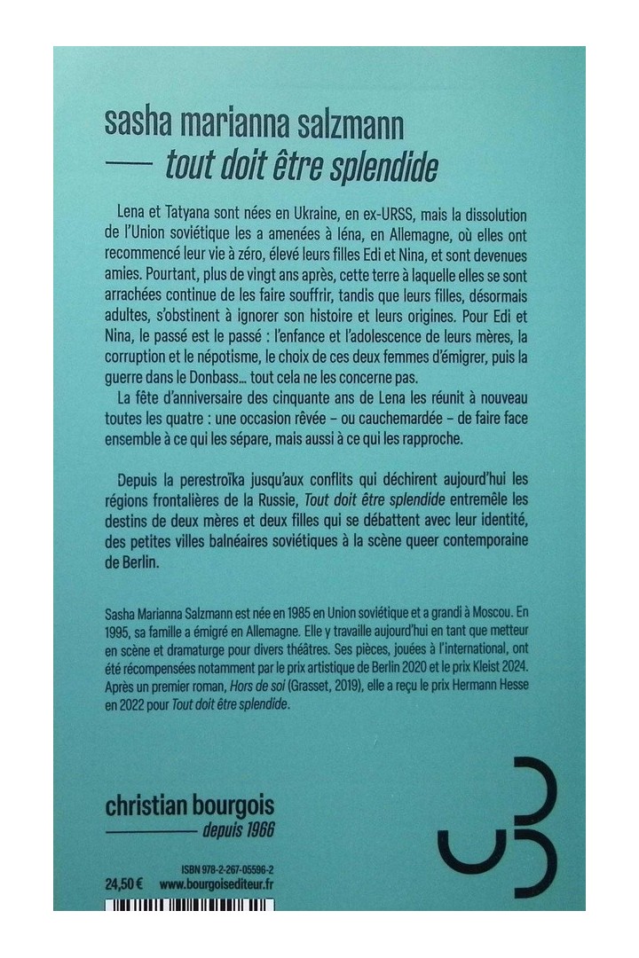 Tout doit être splendide