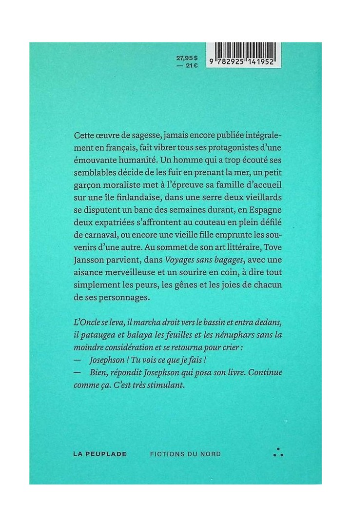 Voyages sans bagages