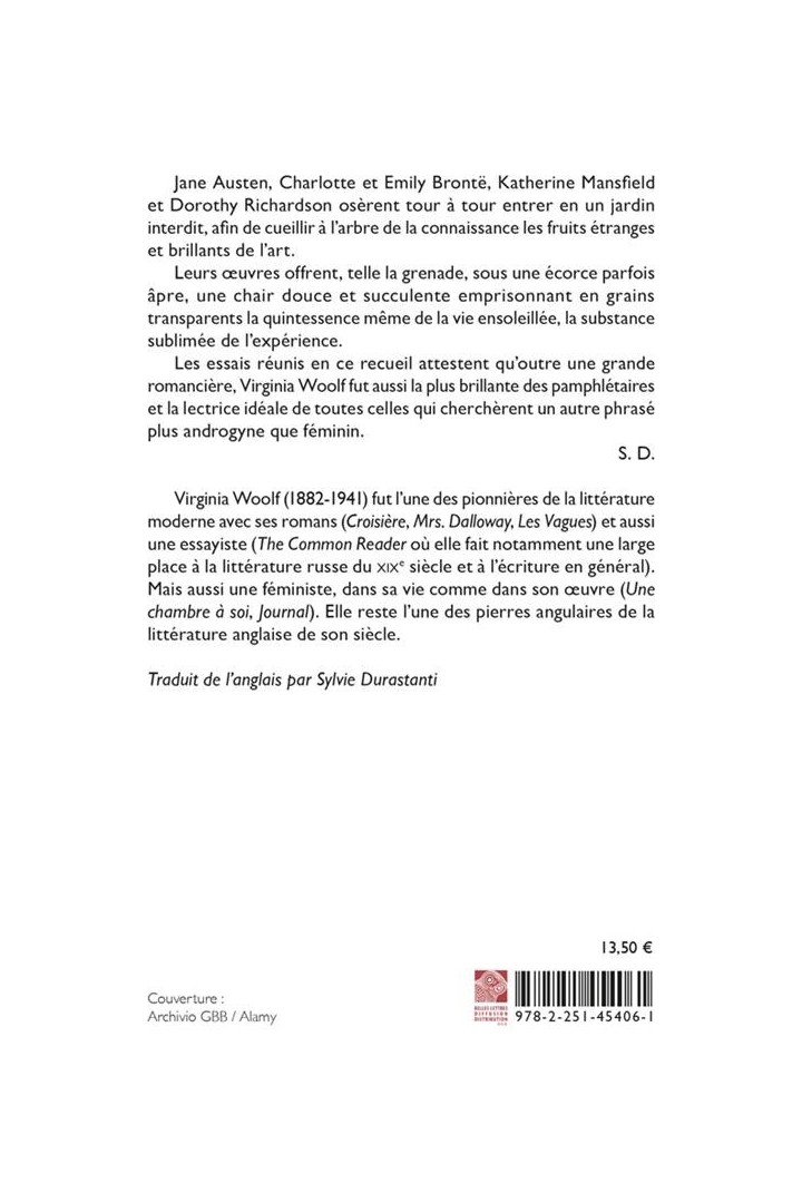 De la lecture et de la critique ; les fruits étranges et brillants de l'art