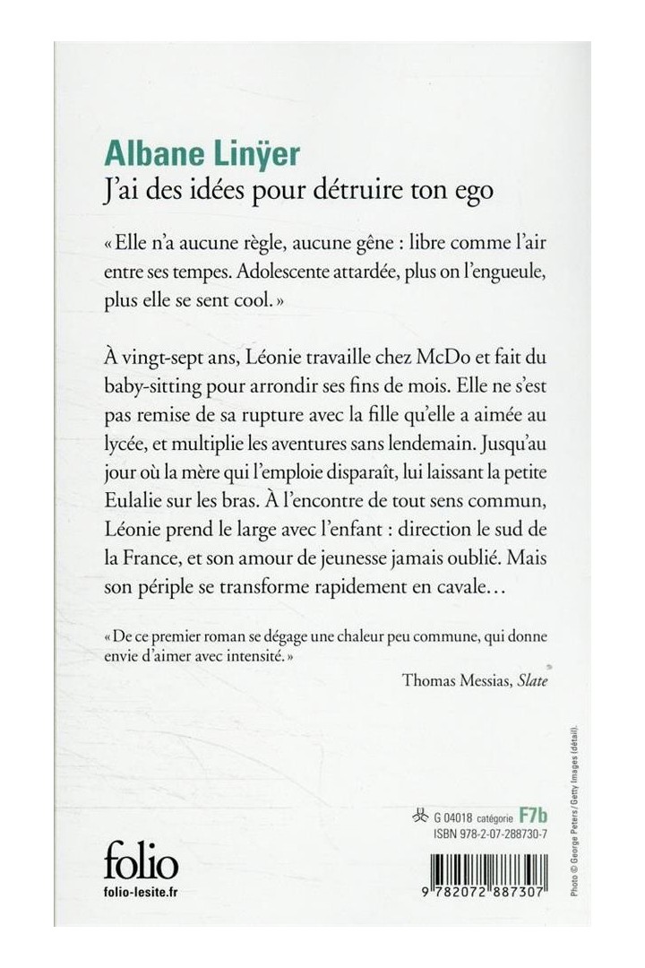 J'ai des idées pour détruire ton ego
