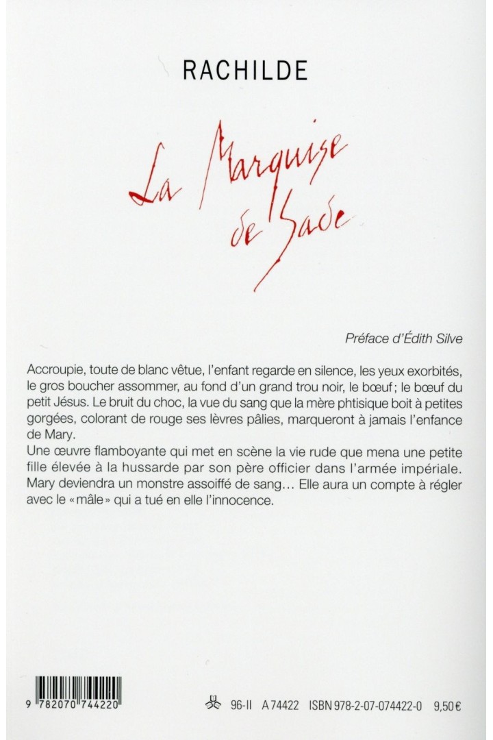 La marquise de sade