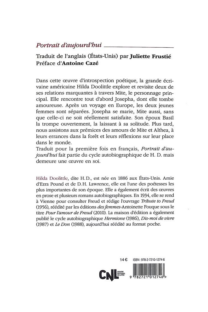 Portrait d'aujourd'hui