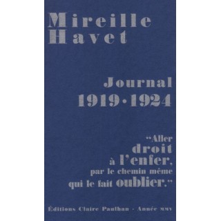 Journal 1919-1924