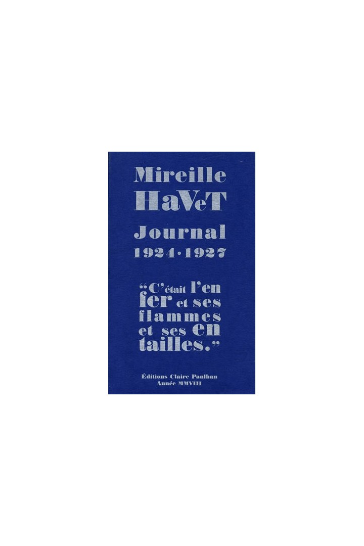 Journal 1924-1927