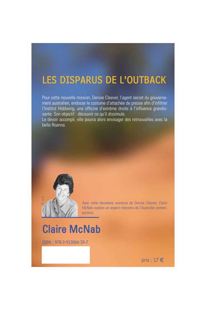 Les disparus de l'Outback ; une mission de Denise Cleever