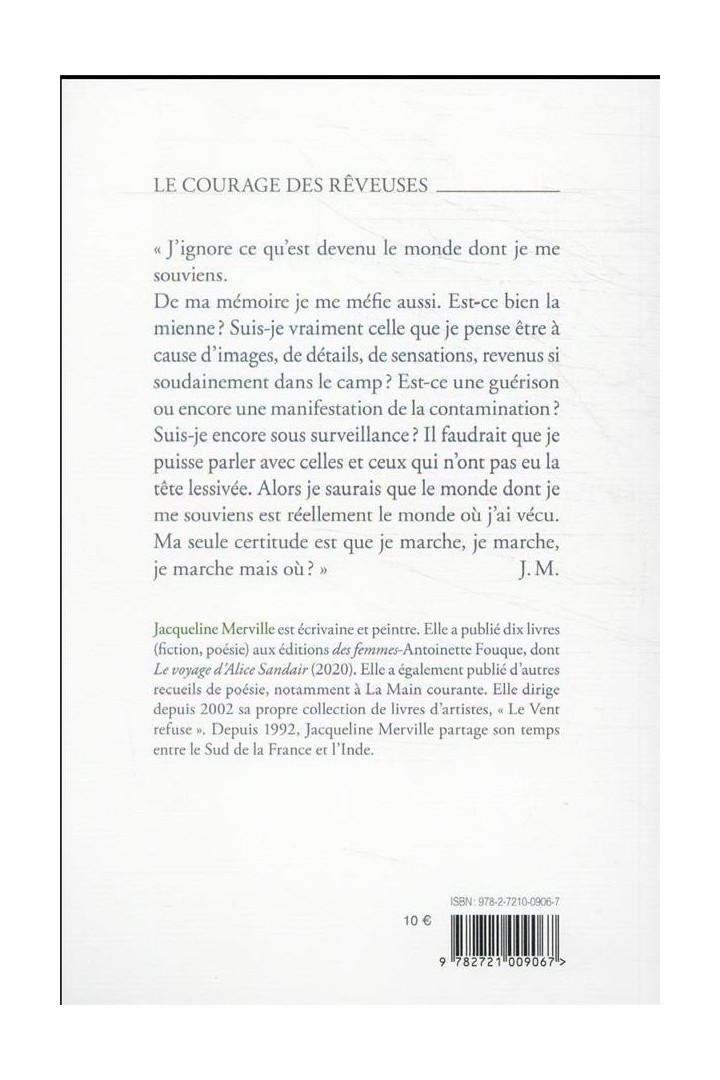 Le courage des rêveuses