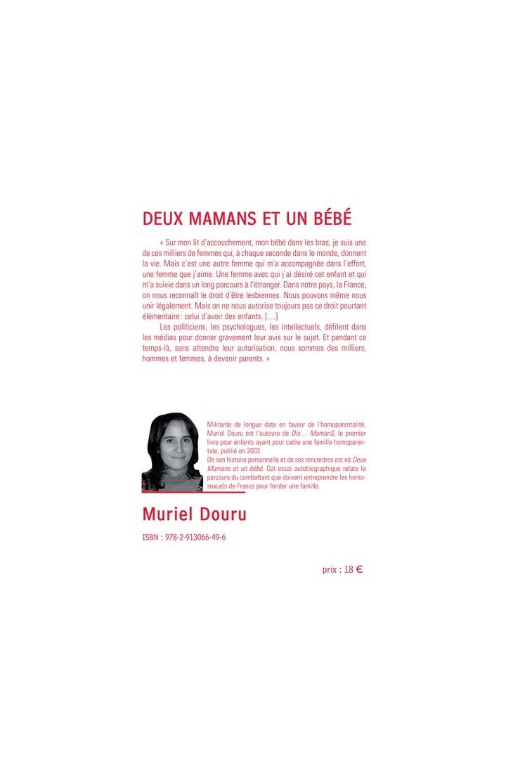 Deux mamans et un bébé