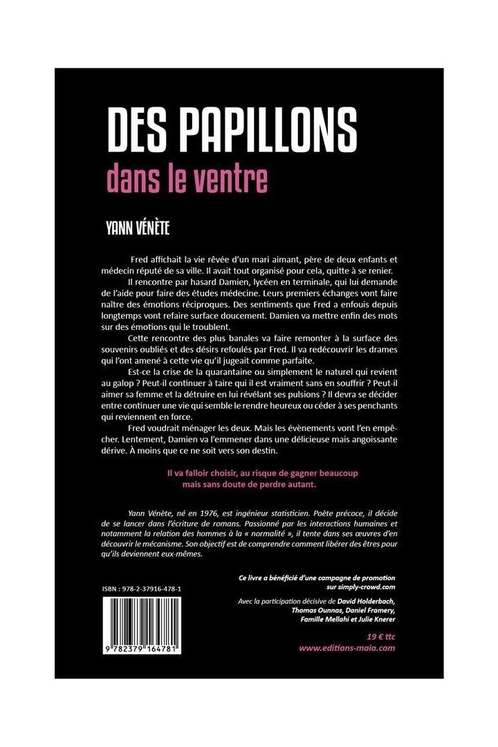 Des papillons dans le ventre