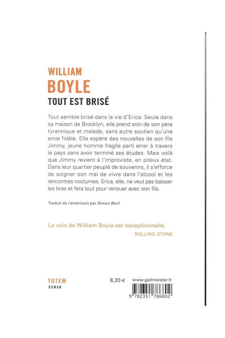 Tout est brisé