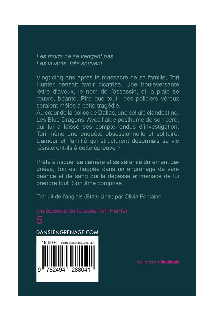 Tête de mort : La cinquième enquête de Tori Hunter