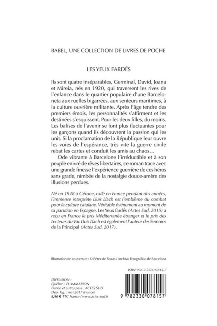 Les yeux fardés
