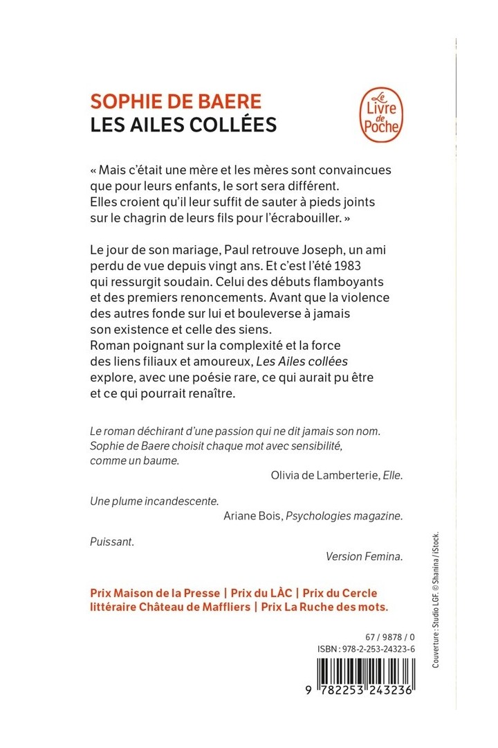 Les ailes collées