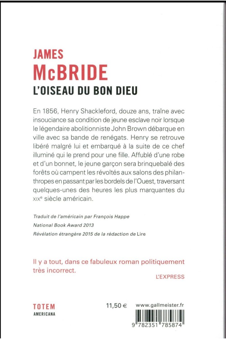 L'oiseau du bon dieu