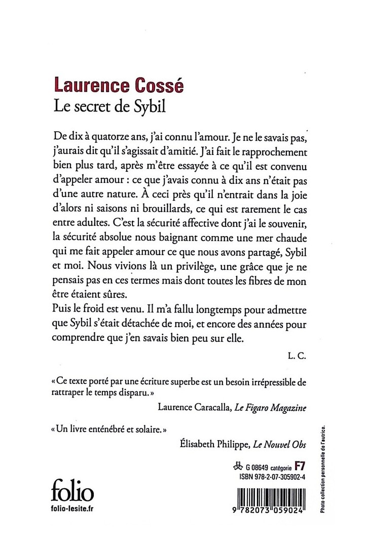 Le secret de Sybil