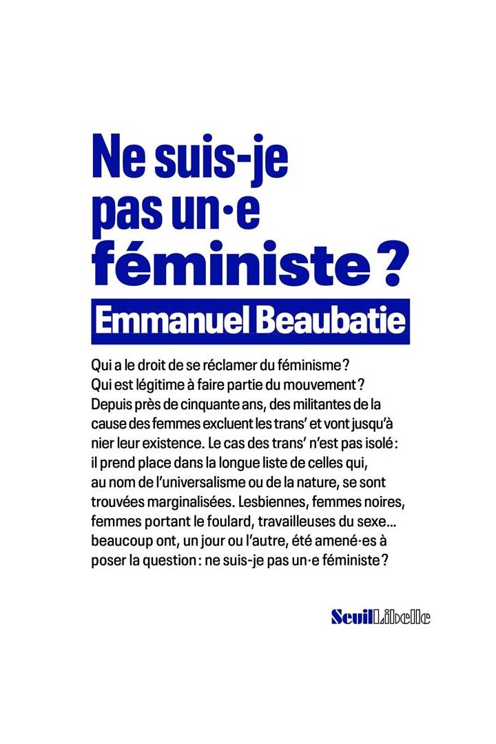 Ne suis-je pas un.e féministe ?