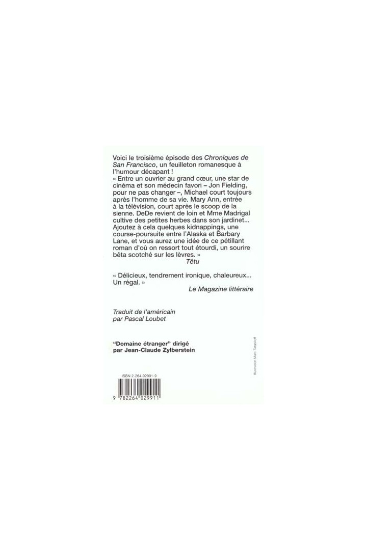 Chroniques de San Francisco Tome 3 : autres chroniques de San Francisco