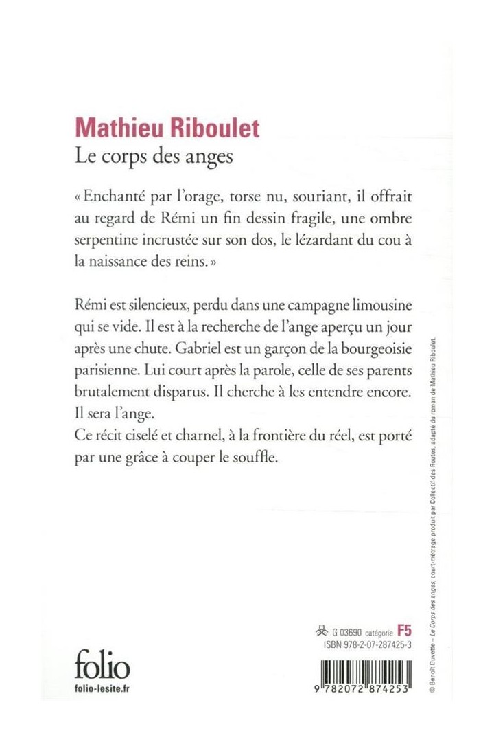 Le corps des anges