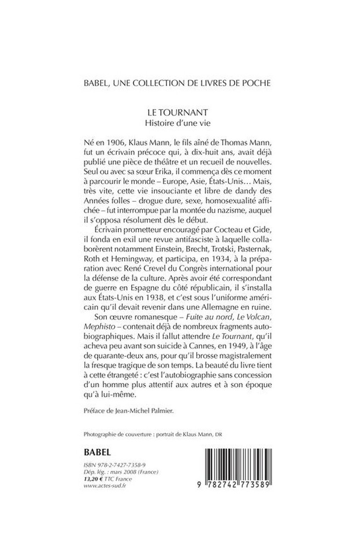 Le tournant