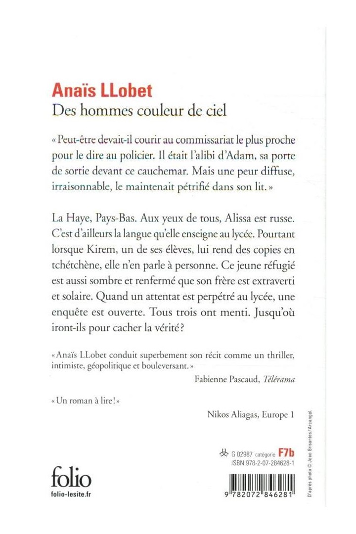 Des hommes couleur de ciel