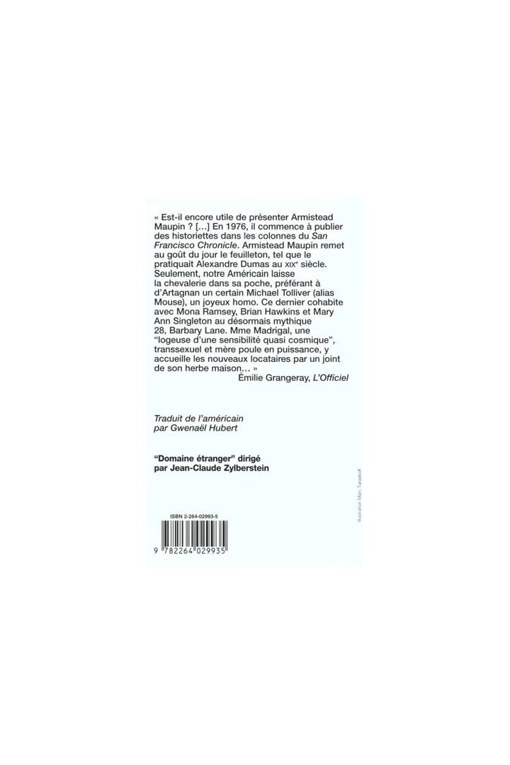 Chroniques de San Francisco Tome 5 : d'un bord à l'autre