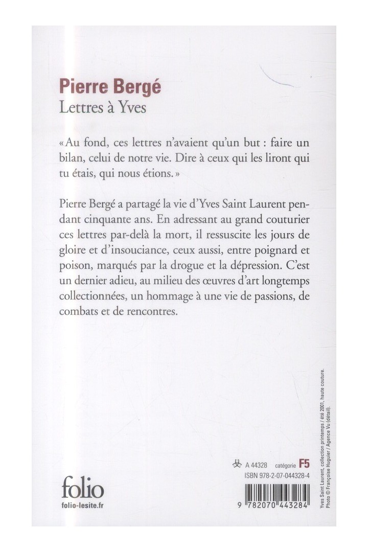 Lettres à Yves