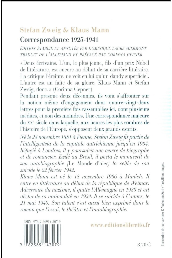 Correspondance 1925-1941