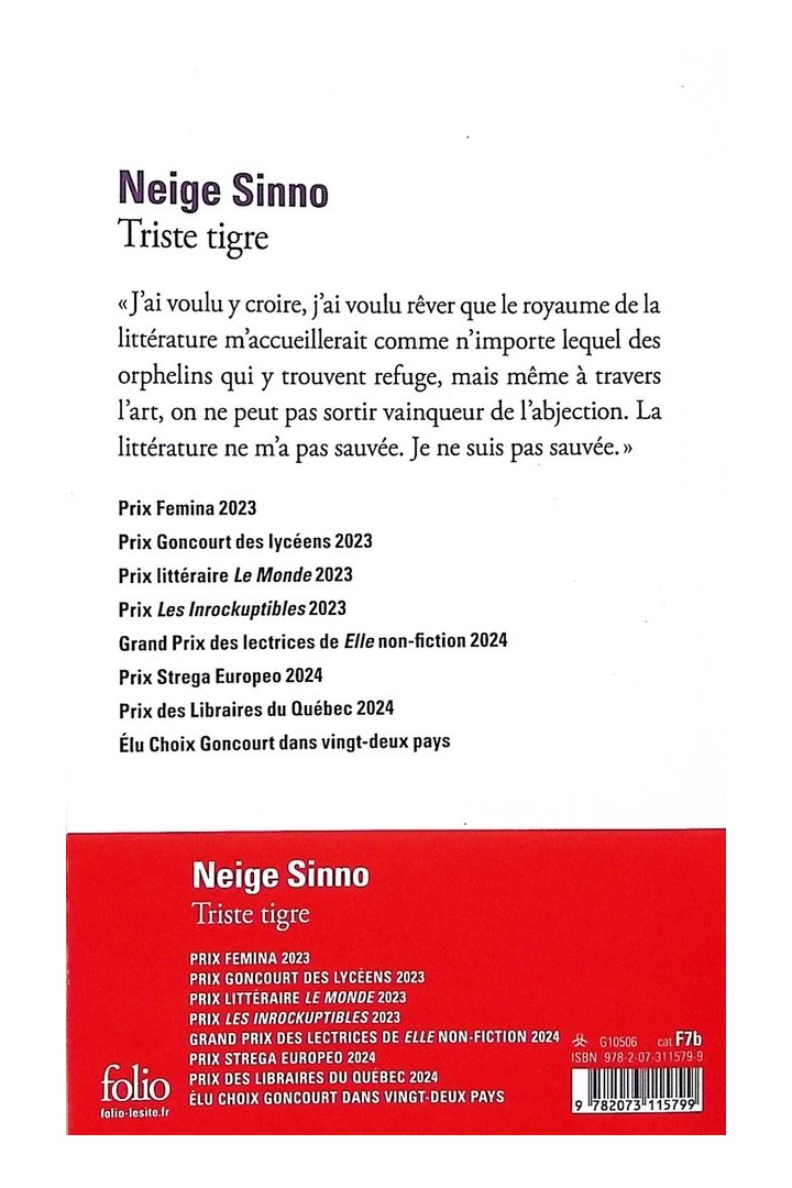 Triste tigre