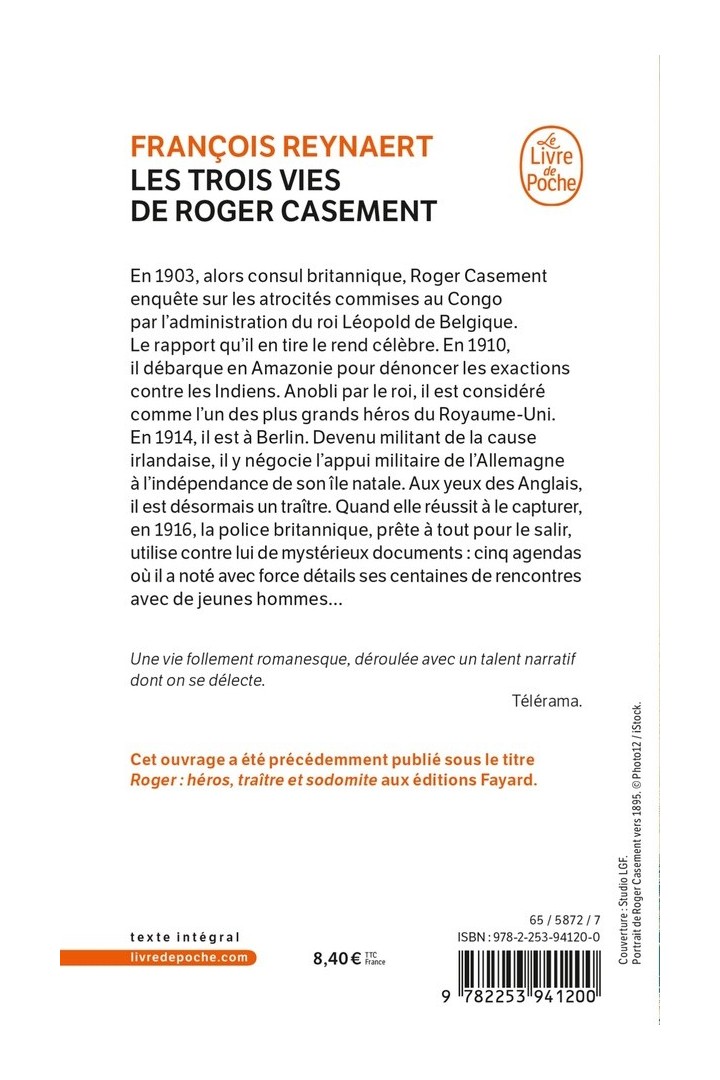 Les trois vies de Roger Casement