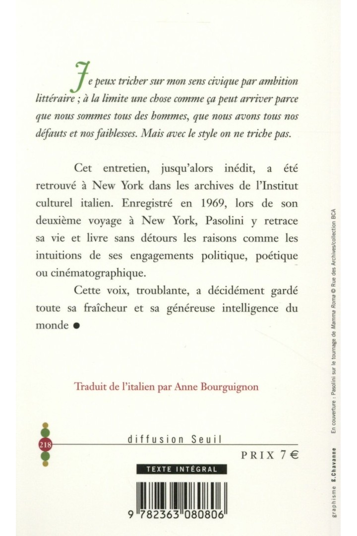 L'inédit de New York
