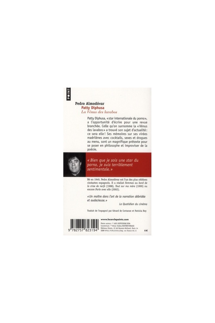Patty Diphusa ; la Vénus des lavabos