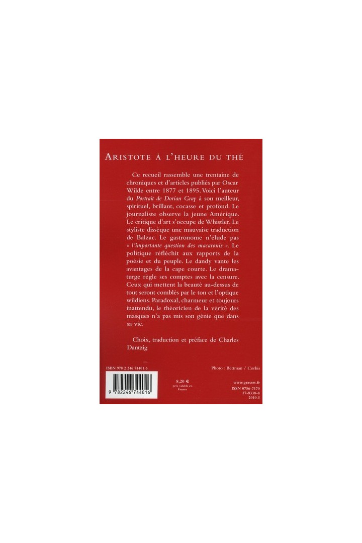 Aristote à l'heure du thé