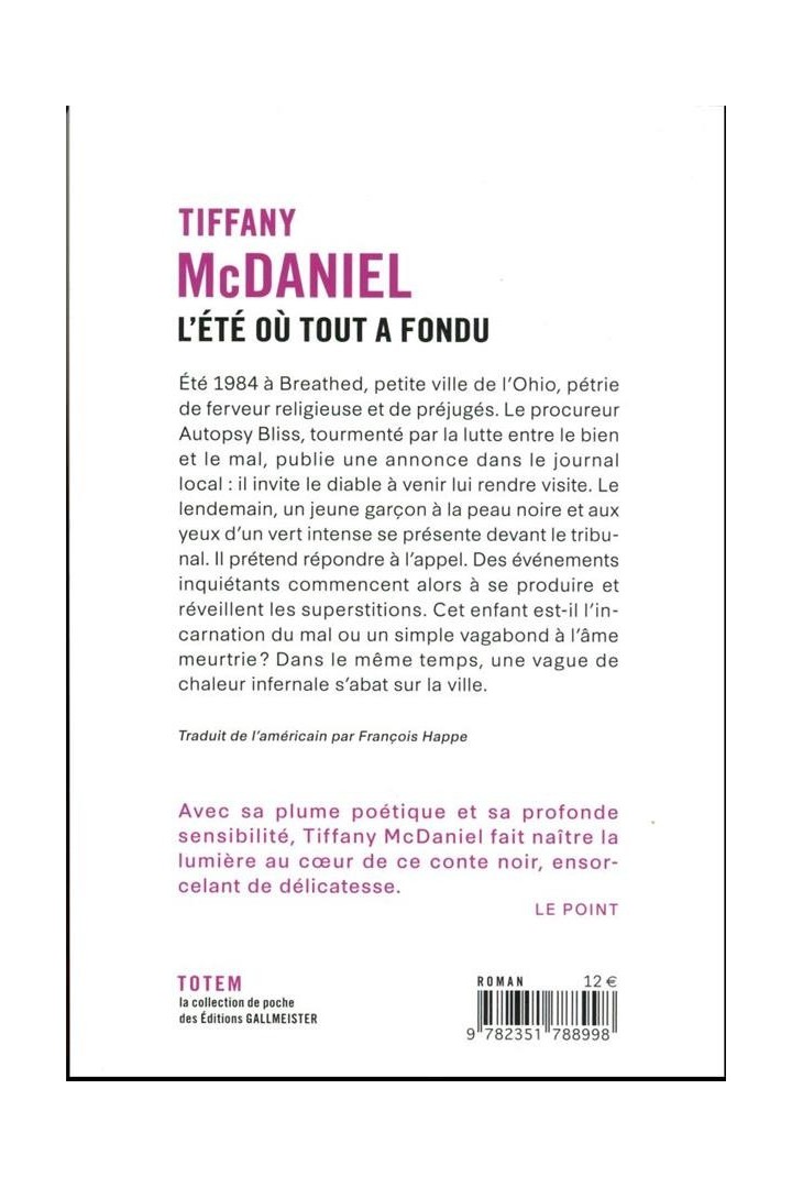 L'été où tout a fondu