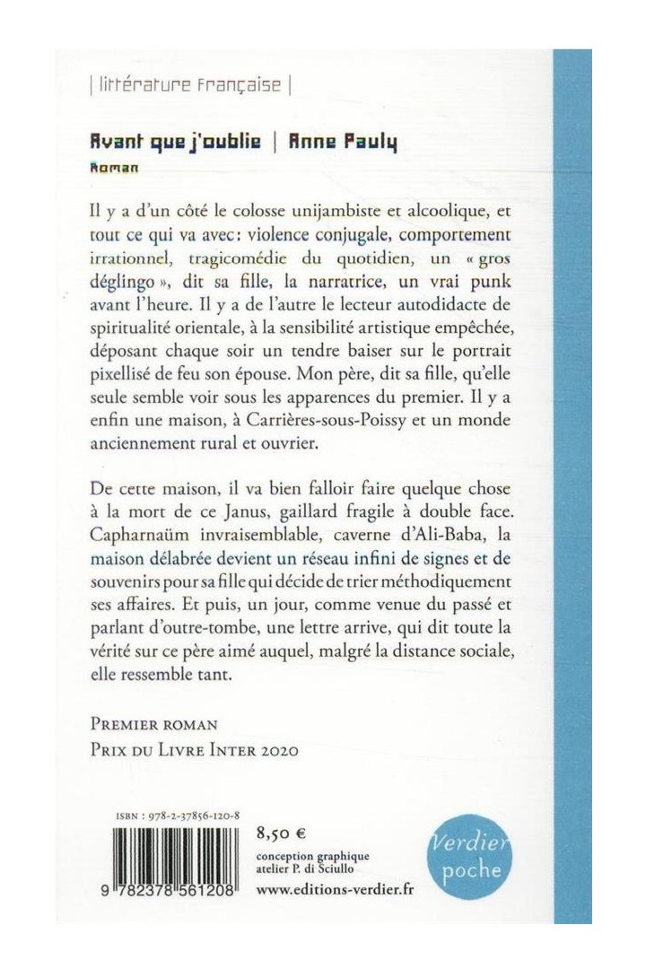 Avant que j'oublie