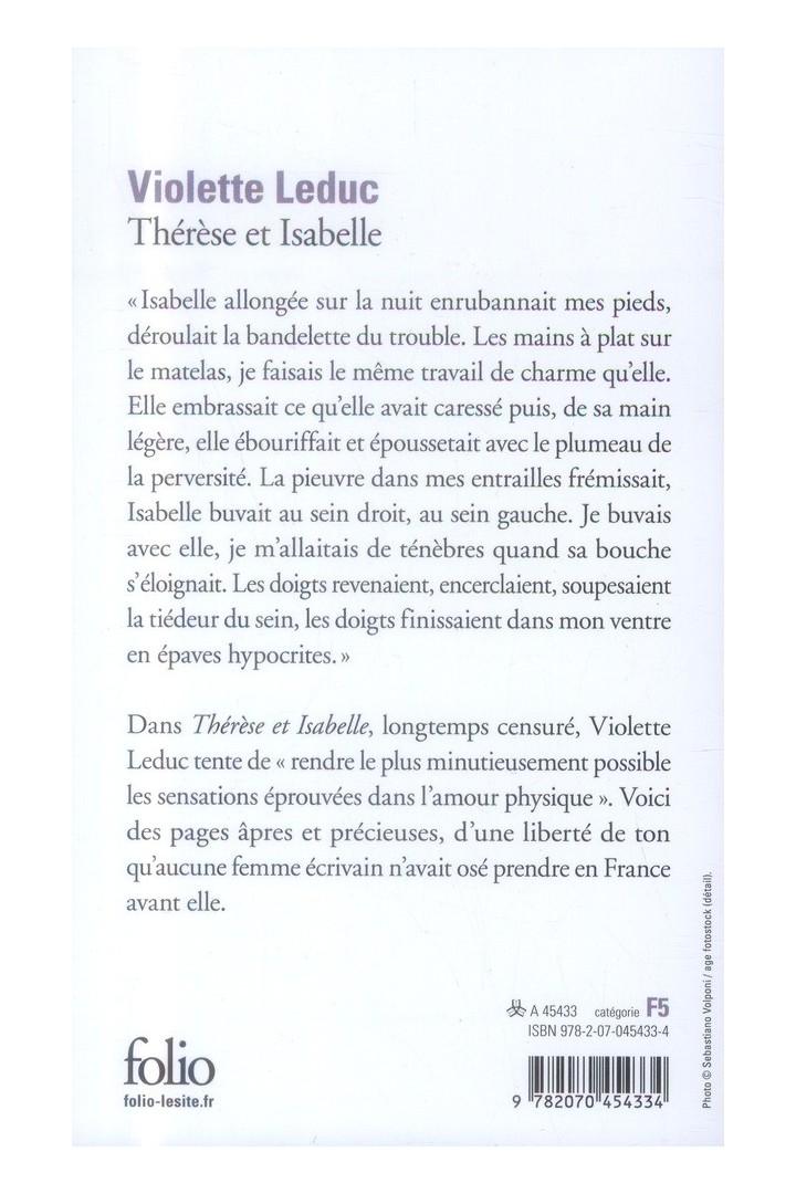 Thérèse et Isabelle