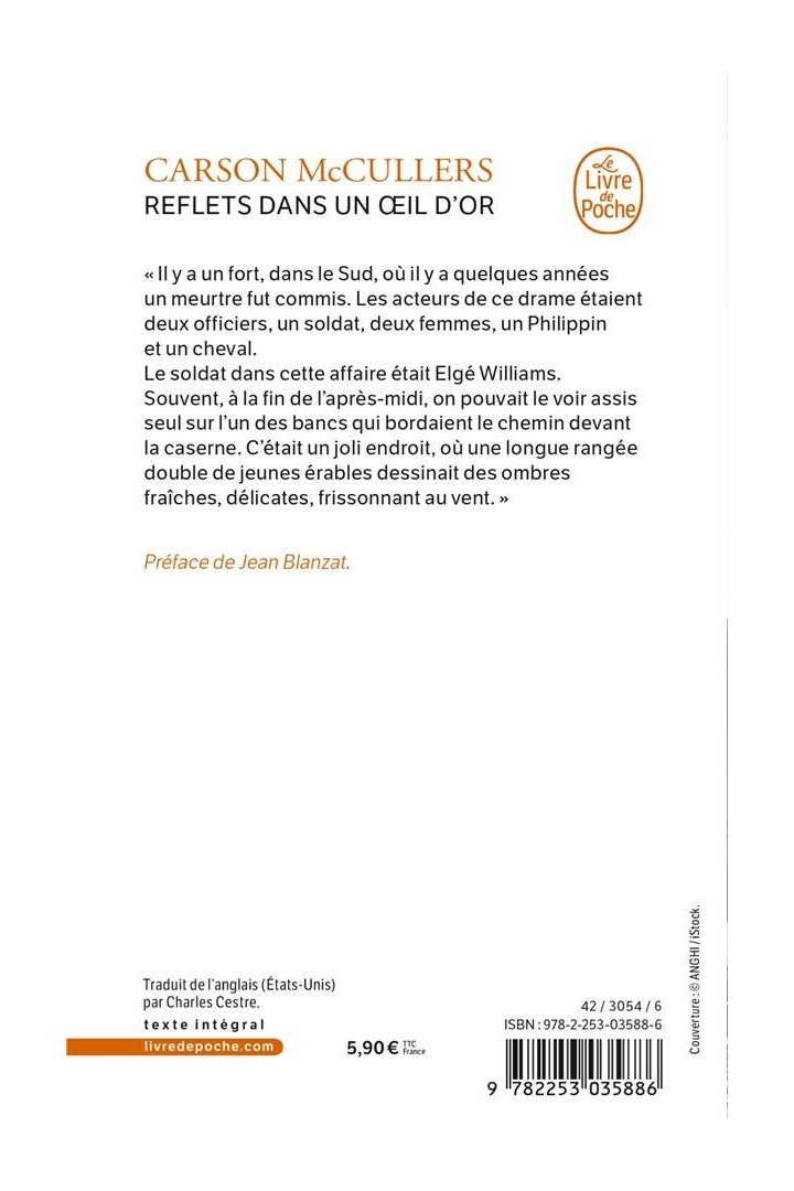Reflets dans un oeil d'or