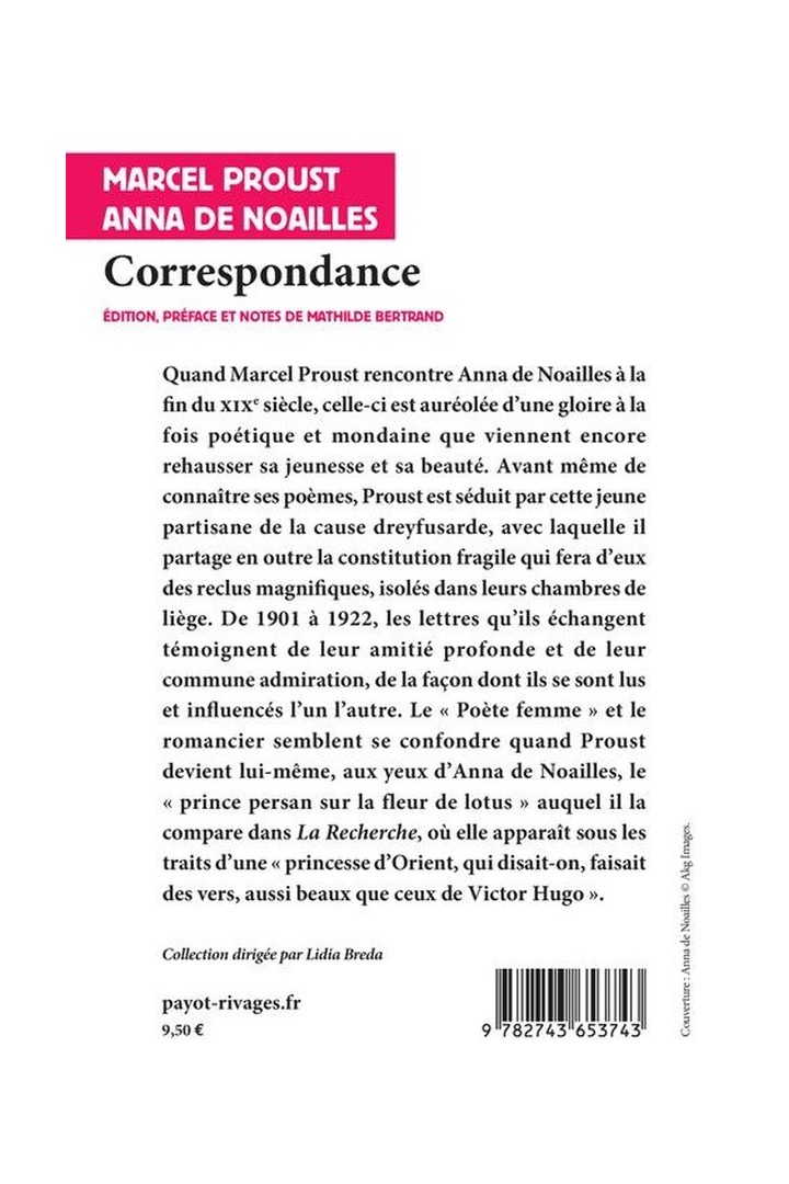 Correspondance (1901-1919)