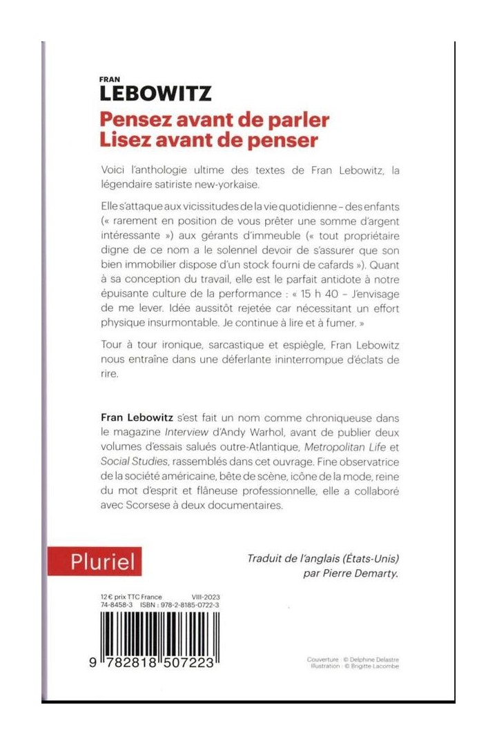Pensez avant de parler, lisez avant de penser