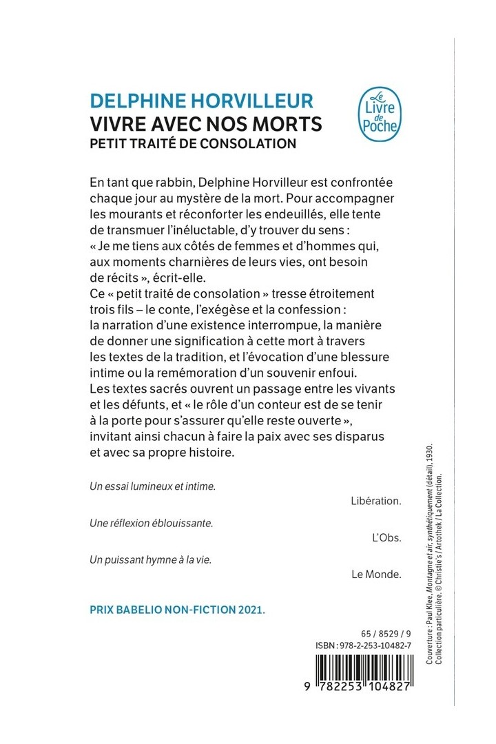 Vivre avec nos morts