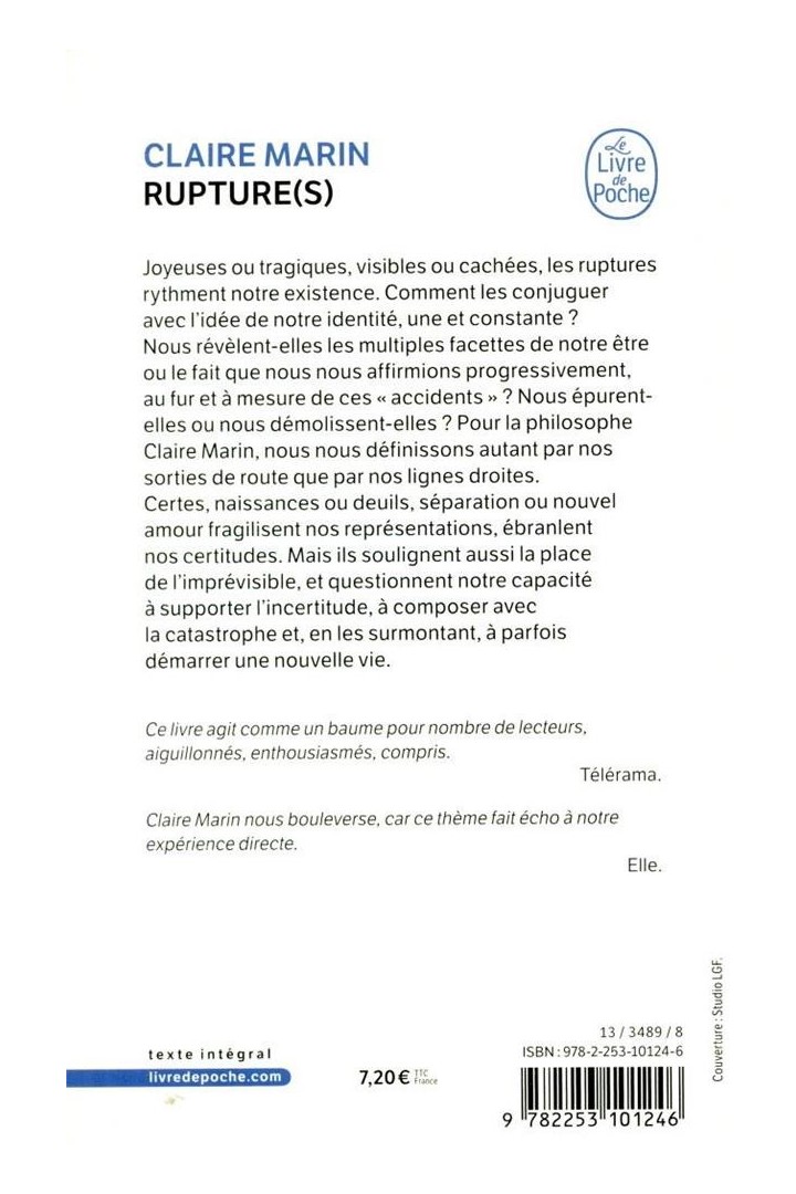 Rupture(s) ; comment les ruptures nous transforment