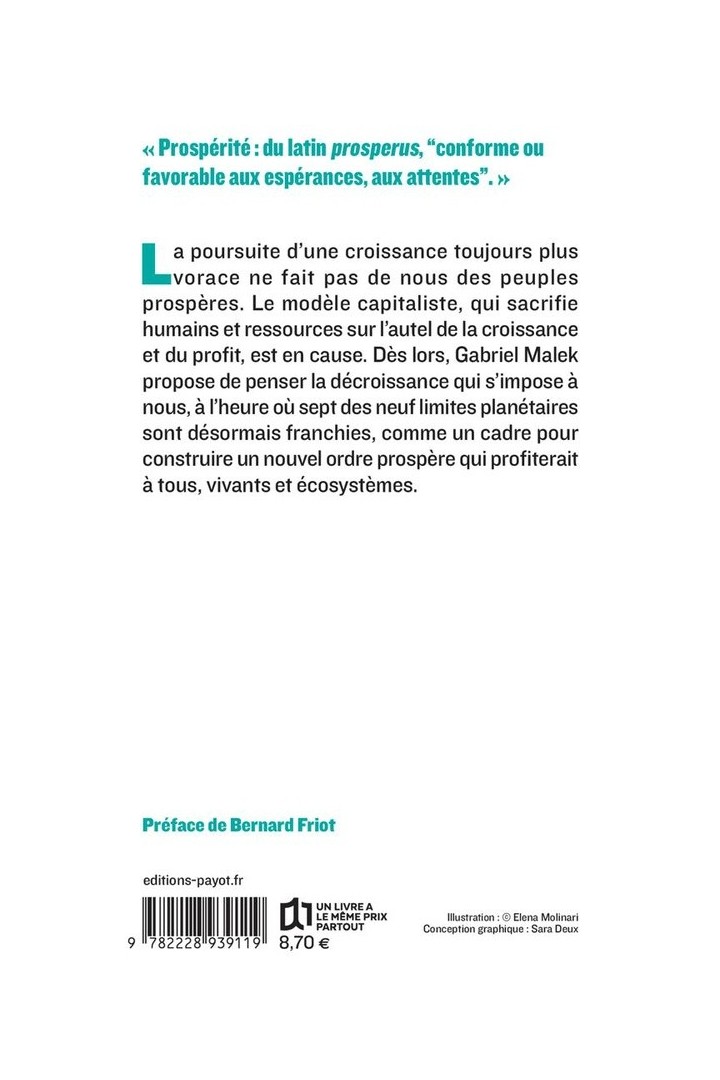 Pour une décroissance prospère