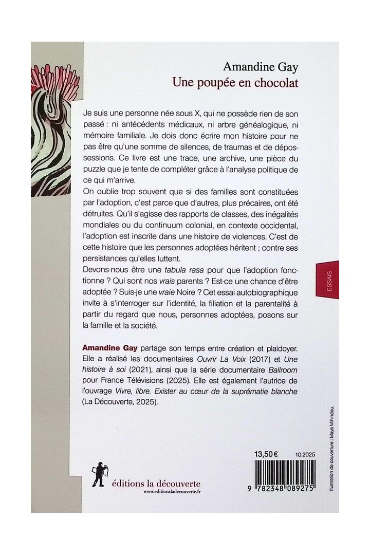 Une poupée en chocolat