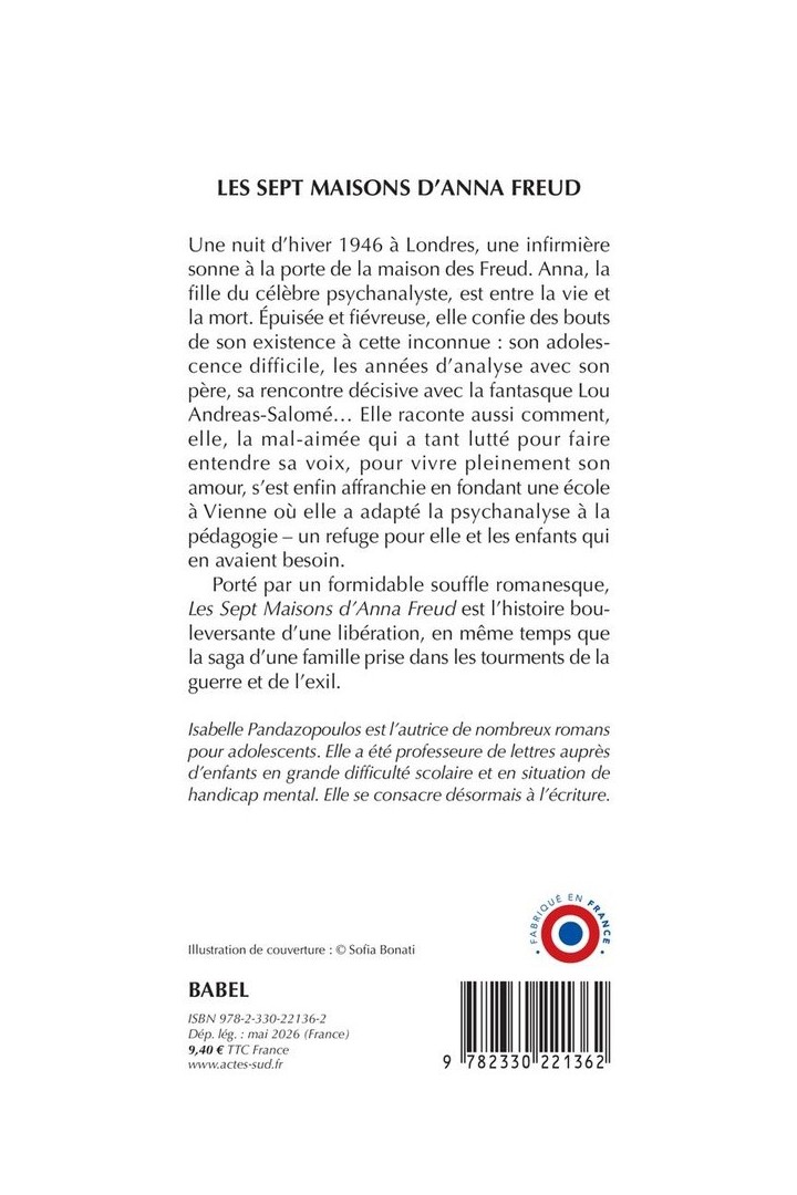 Les sept maisons d'Anna Freud