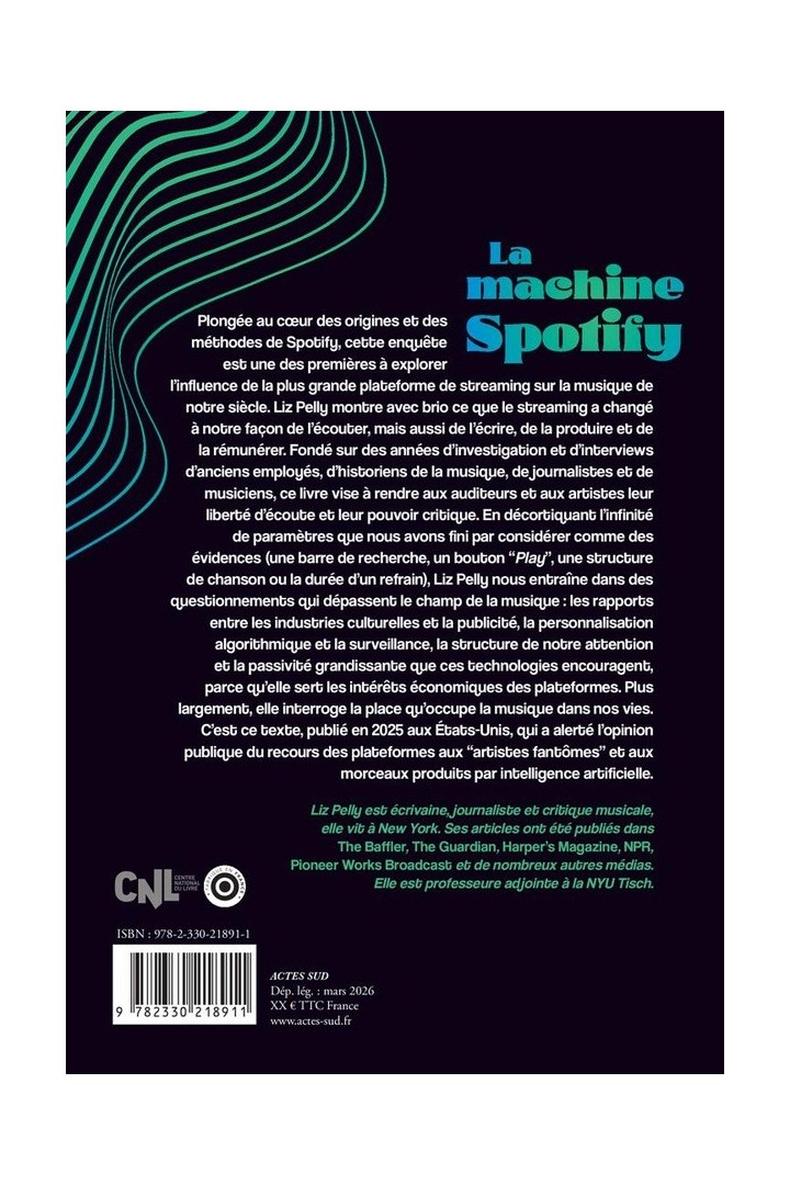 La machine spotify : La marchandisation de la musique à l'ère du streaming