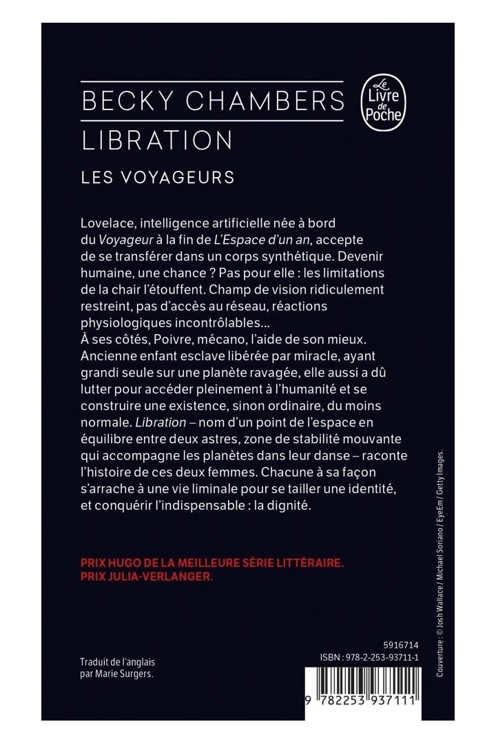 Les voyageurs : libration