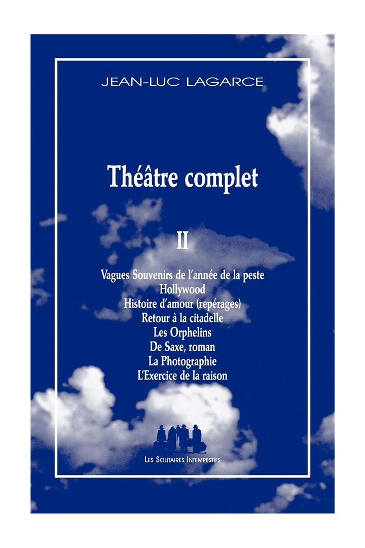 Théâtre complet Tome 2