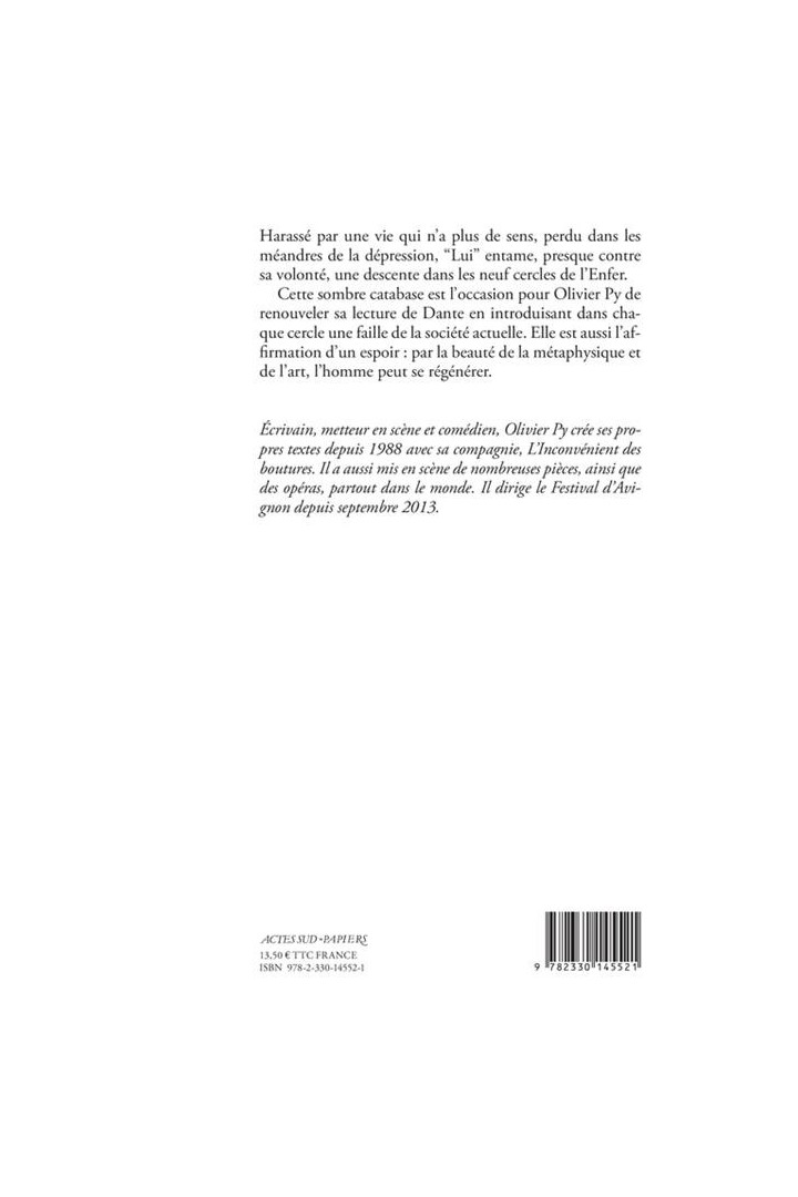 Point d'orgue (purgatoire, enfer, paradis)