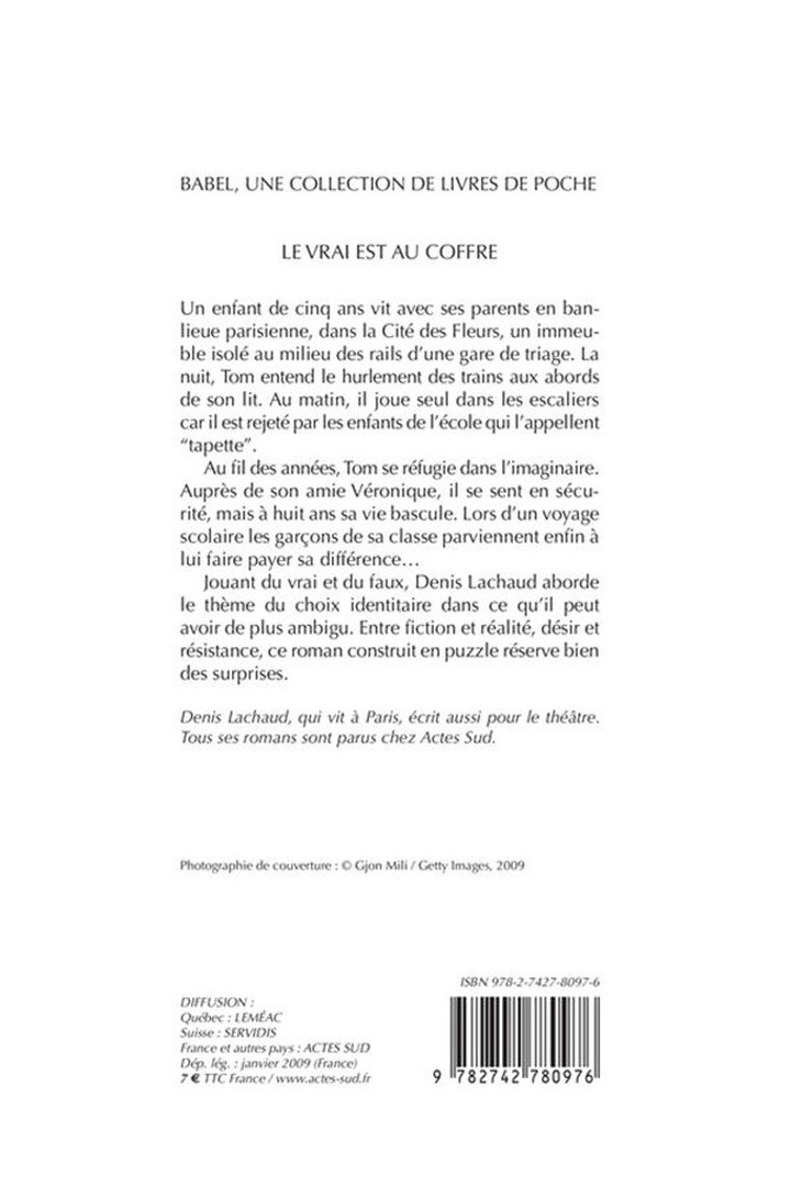 Le vrai est au coffre